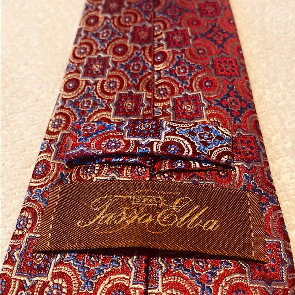 Brand New Trendy Business Tie By TASSO ELBA - Picture 4 of 4